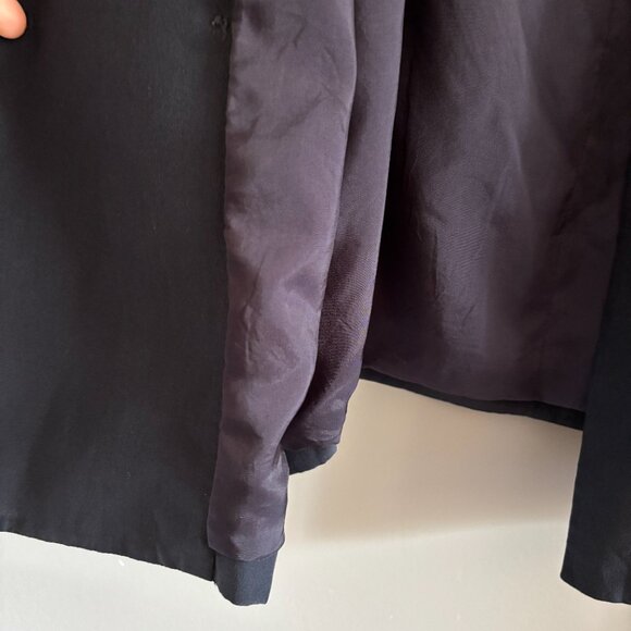 Vintage DKNY Navy Silk Blazer - Picture 12 of 12